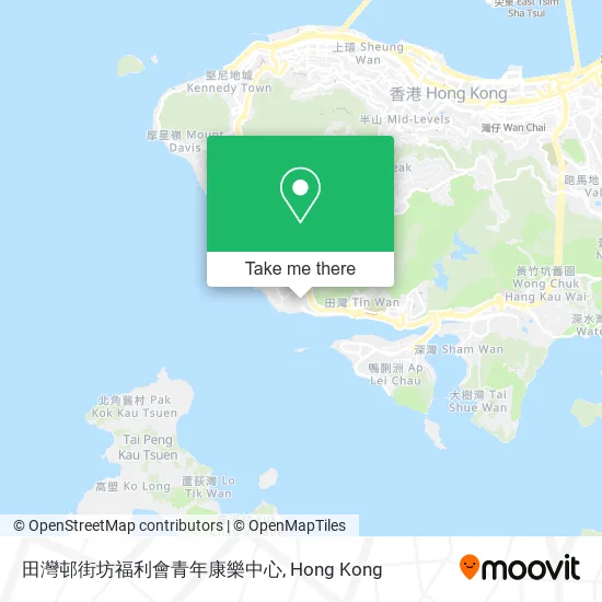 田灣邨街坊福利會青年康樂中心 map
