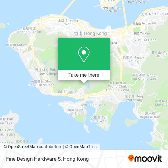 Fine Design Hardware S map