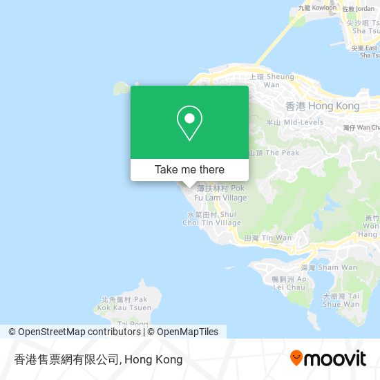 香港售票網有限公司 map
