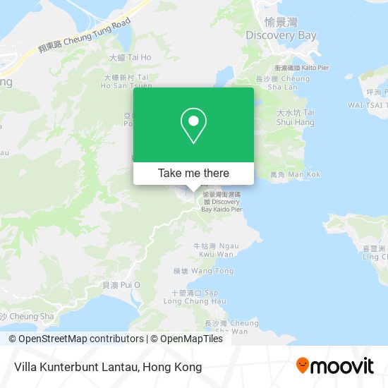 Villa Kunterbunt Lantau map