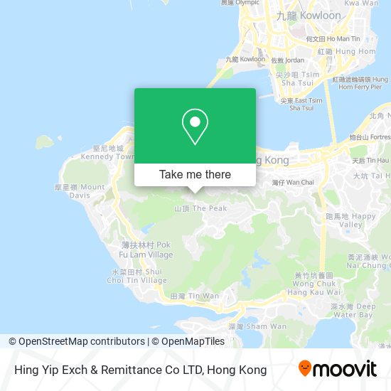 Hing Yip Exch & Remittance Co LTD map