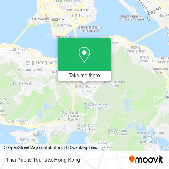 Thai Public Tourists map