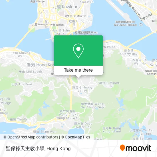 聖保祿天主教小學地圖