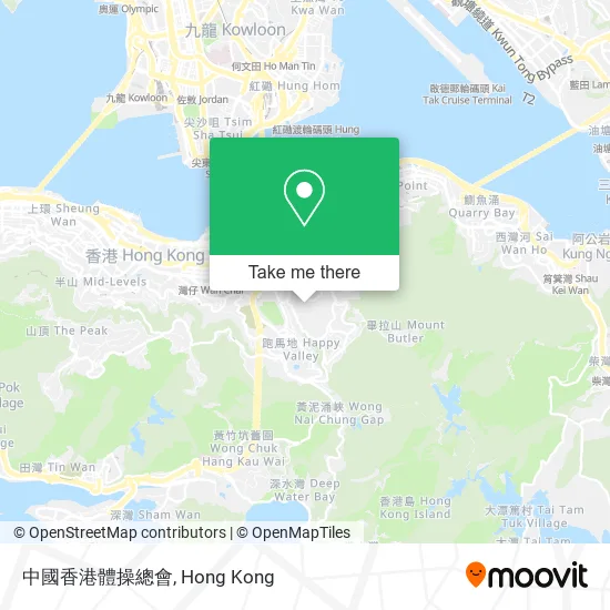 中國香港體操總會地圖