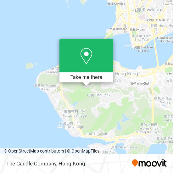 The Candle Company map