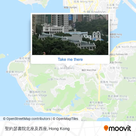 聖約瑟書院北座及西座 map