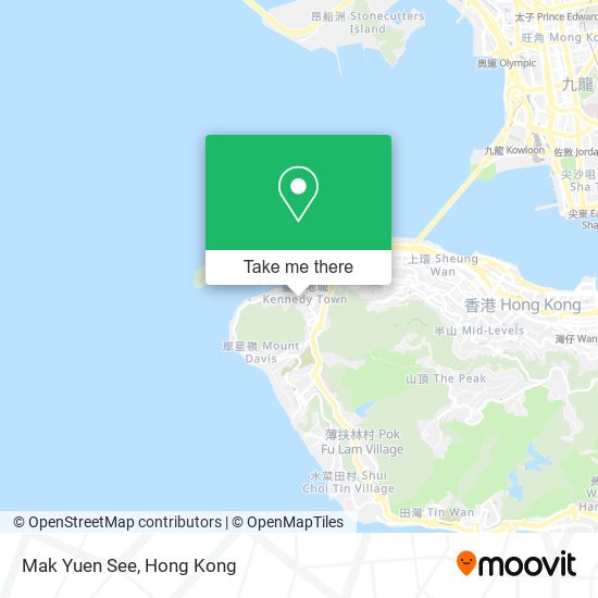 Mak Yuen See map