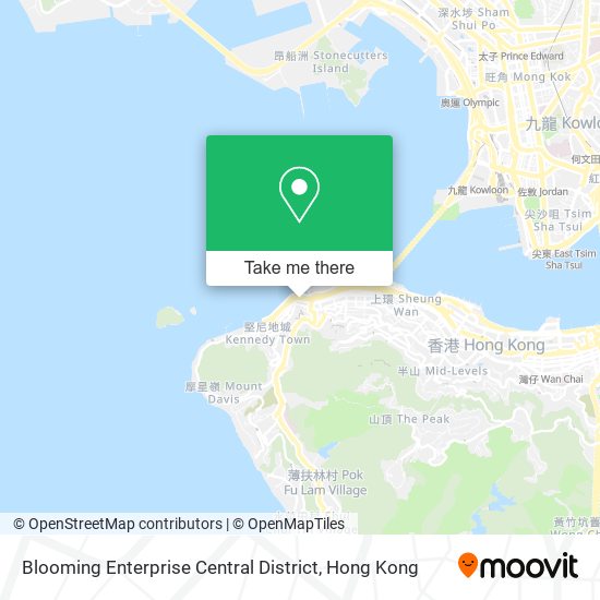 Blooming Enterprise Central District map
