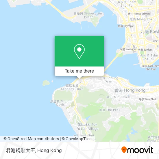 君滬鍋貼大王 map