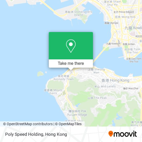 Poly Speed Holding map