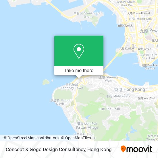 Concept & Gogo Design Consultancy map