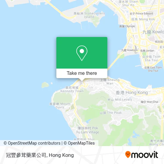 冠豐參茸藥業公司 map