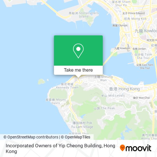 Incorporated Owners of Yip Cheong Building map