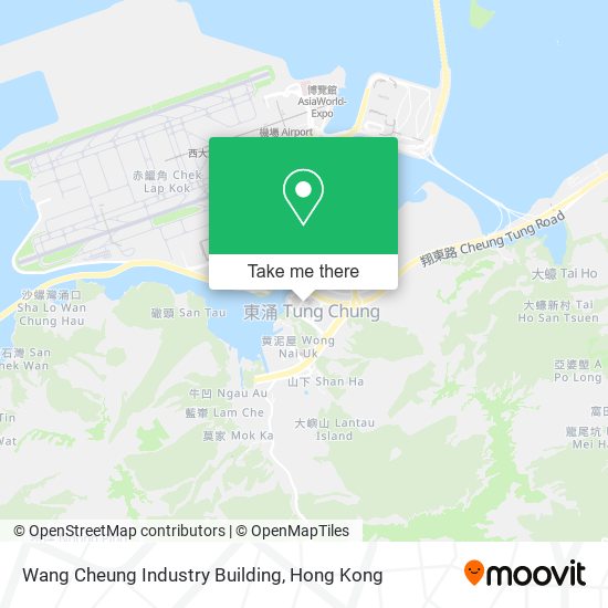 Wang Cheung Industry Building map