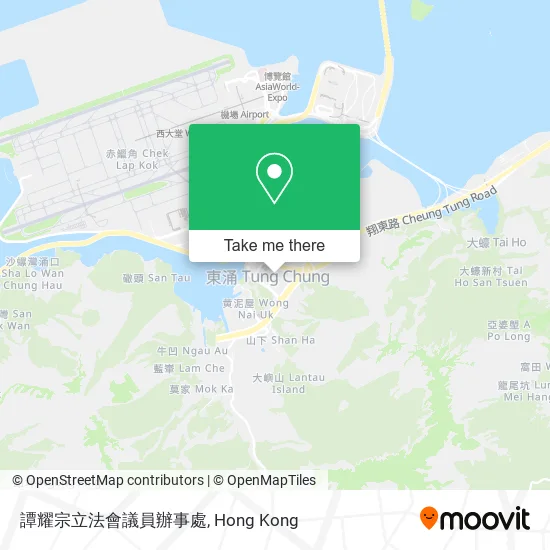譚耀宗立法會議員辦事處地圖
