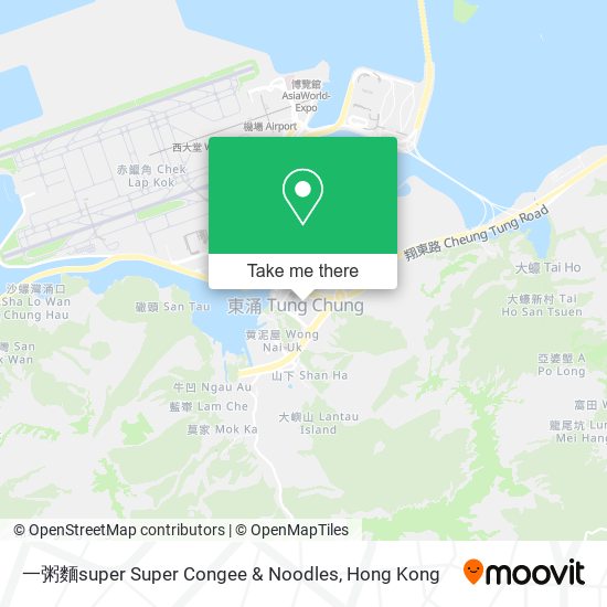 一粥麵super Super Congee & Noodles map