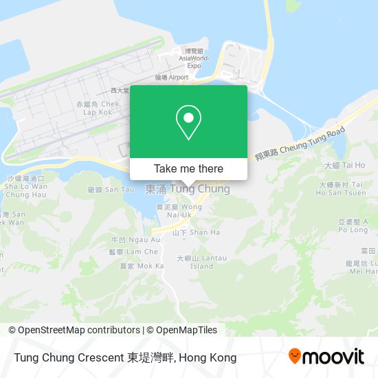 Tung Chung Crescent 東堤灣畔 map