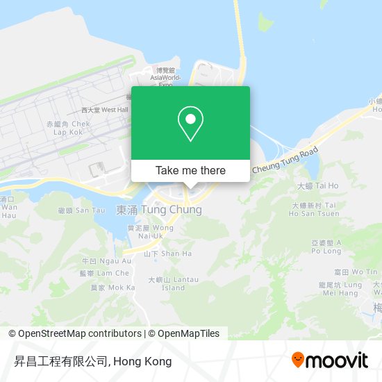 昇昌工程有限公司地圖