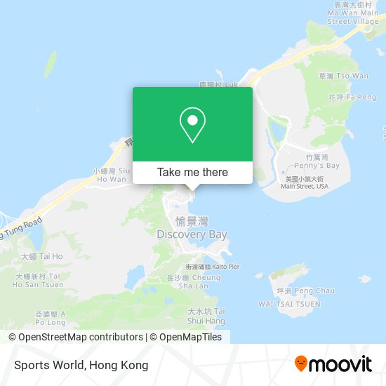 Sports World map