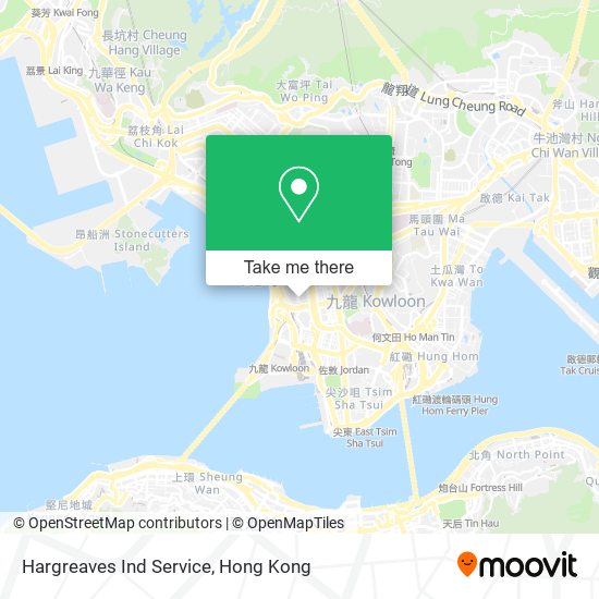 Hargreaves Ind Service map