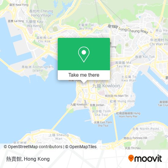 熱賣館 map