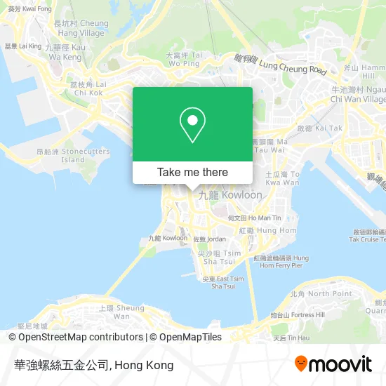 華強螺絲五金公司地圖