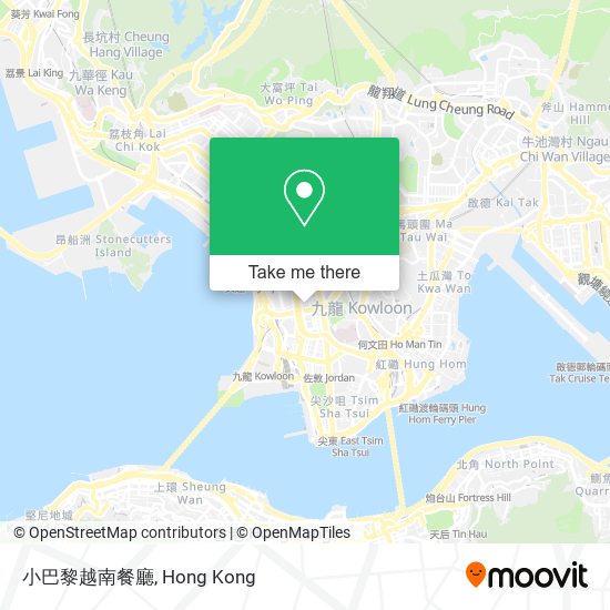 小巴黎越南餐廳 map