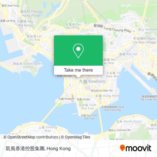 凱風香港控股集團 map