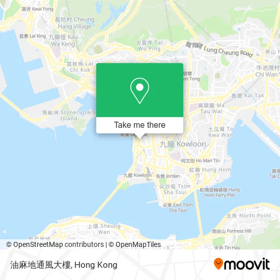 油麻地通風大樓地圖