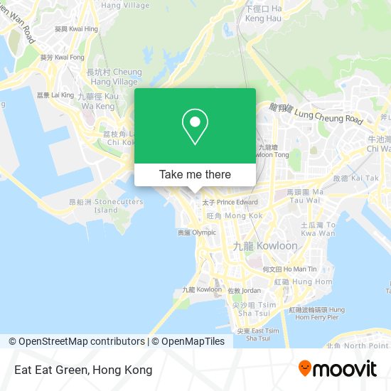 Eat Eat Green map