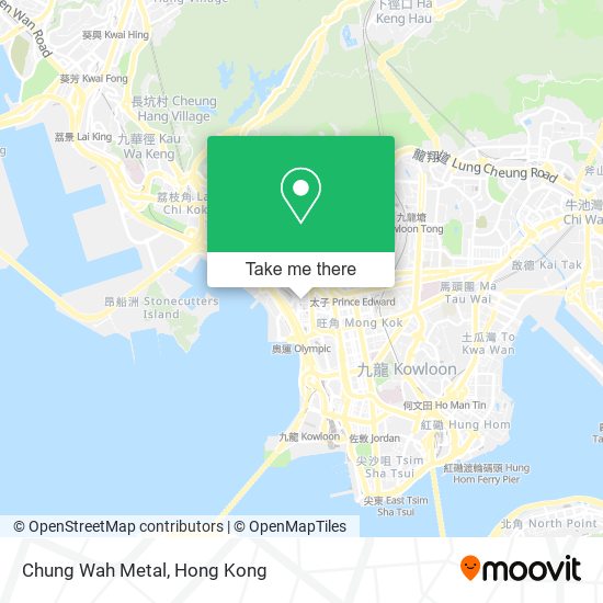 Chung Wah Metal map