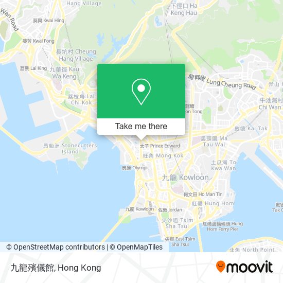 九龍殯儀館 map