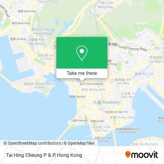 Tai Hing Cheung P & P map