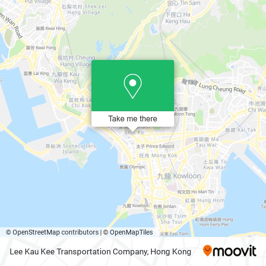 Lee Kau Kee Transportation Company map