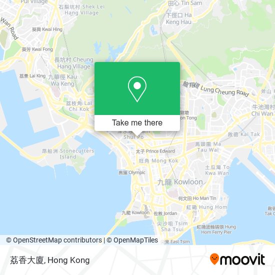 荔香大廈地圖