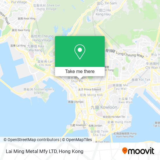 Lai Ming Metal Mfy LTD map