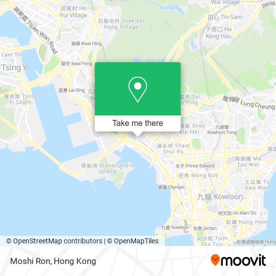 Moshi Ron地圖