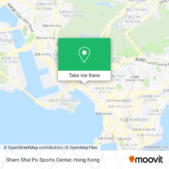 Sham Shui Po Sports Center map