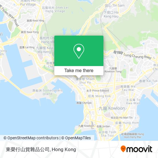 東榮行山貨雜品公司 map