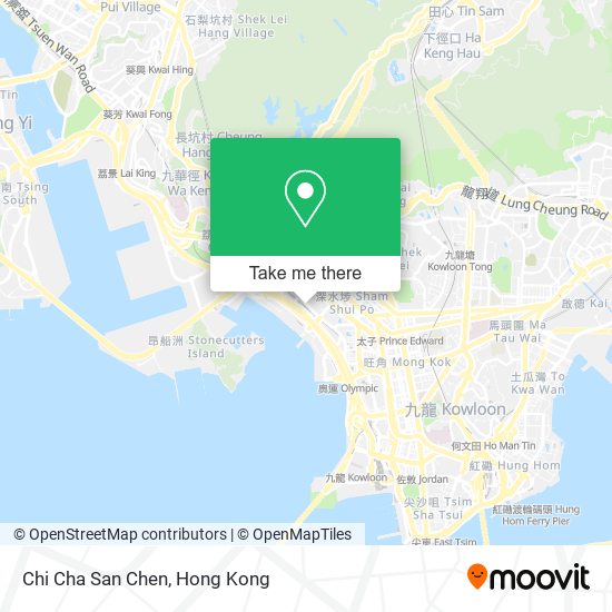 Chi Cha San Chen map