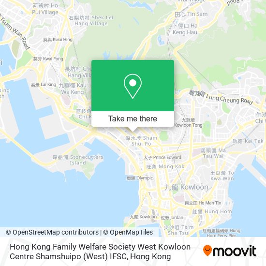 Hong Kong Family Welfare Society West Kowloon Centre Shamshuipo (West) IFSC map