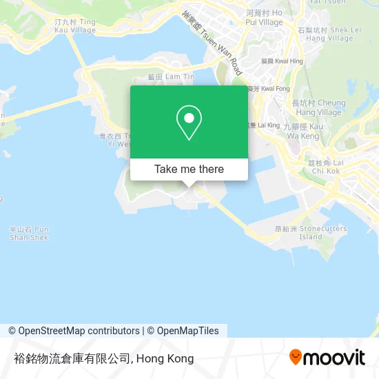 裕銘物流倉庫有限公司 map