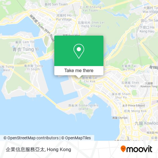 企業信息服務亞太 map