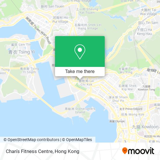 Chan's Fitness Centre地圖