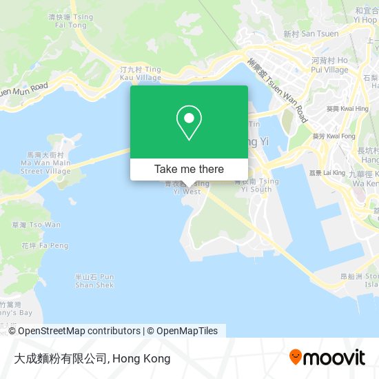 大成麵粉有限公司 map