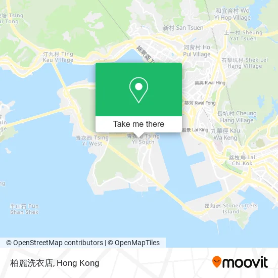 柏麗洗衣店 map