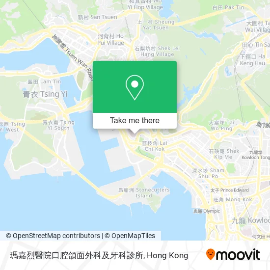 瑪嘉烈醫院口腔頜面外科及牙科診所 map