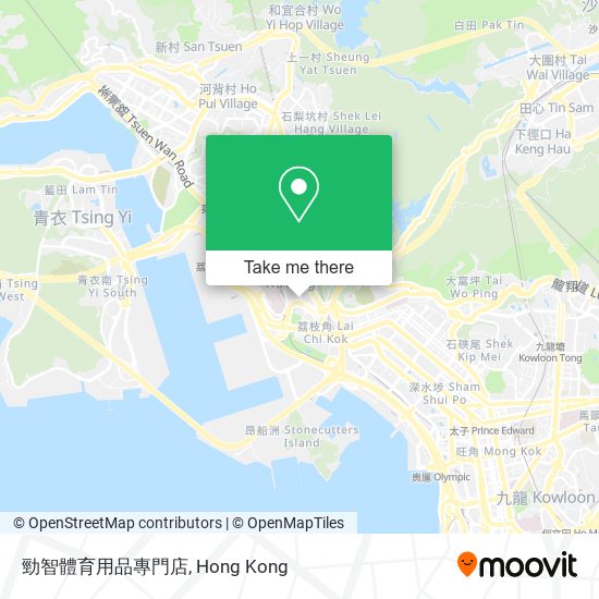 勁智體育用品專門店 map