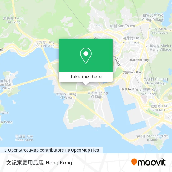 文記家庭用品店地圖