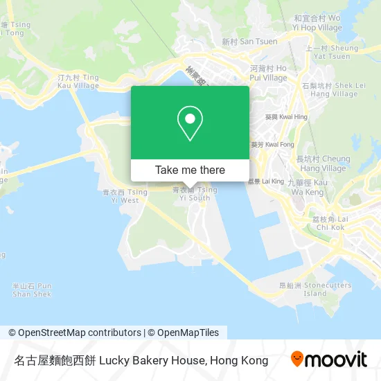 名古屋麵飽西餅 Lucky Bakery House map